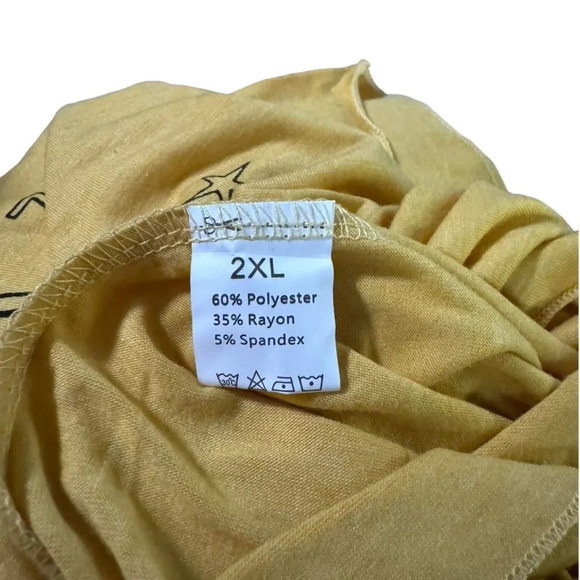 NWT Freebird Ginger colored tank super comfy with stretch XXL Concert style - Picture 6 of 7